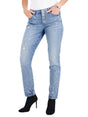 Image for Women's Paint Splatter Jeans,Blue