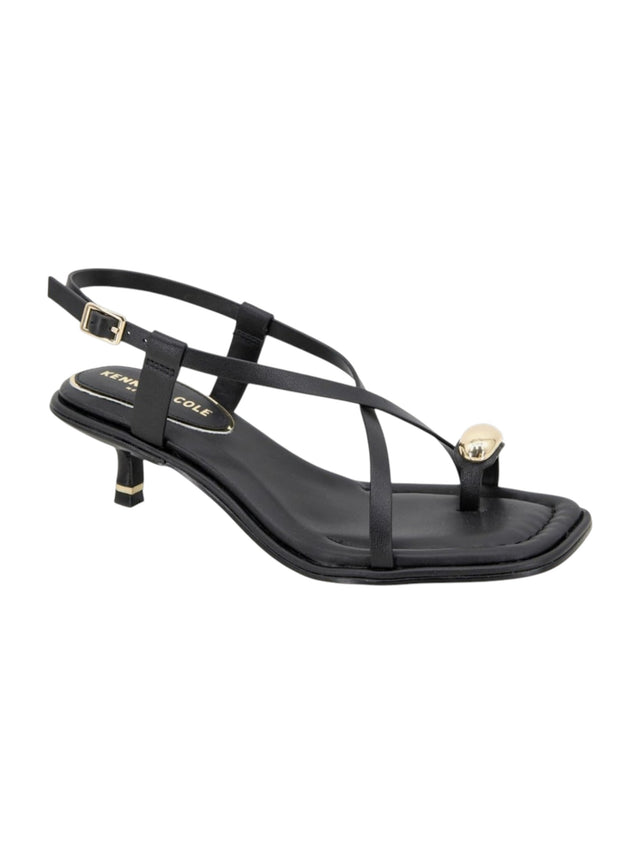 Image for Women's Ribbed Heeled Shoes,Black