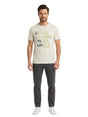 Image for Men's Printed Top,Light Beige