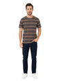 Image for Men's Striped Top,Brown
