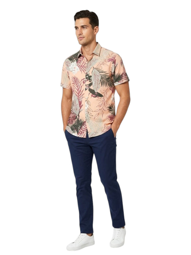 Image for Men's Printed Dress Shirt,Multi
