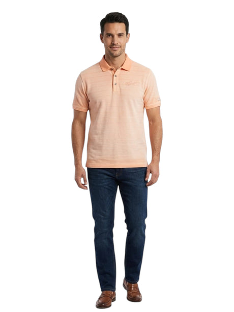Image for Men's Textured Top,Apricot