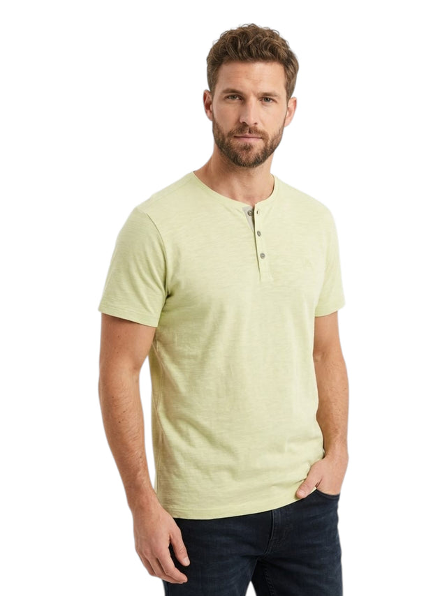 Image for Men's Ribbed Top,Yellow