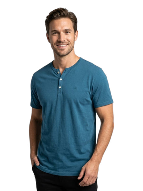Image for Men's Plain Top,Dusty Navy