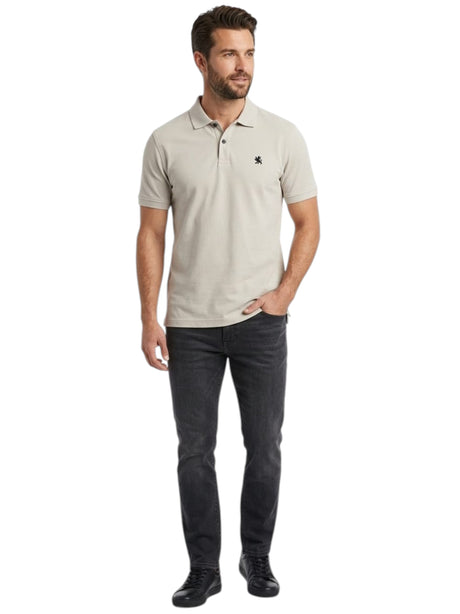 Image for Men's Textured Top,Light Beige