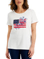 Image for Women's Printed Top,White