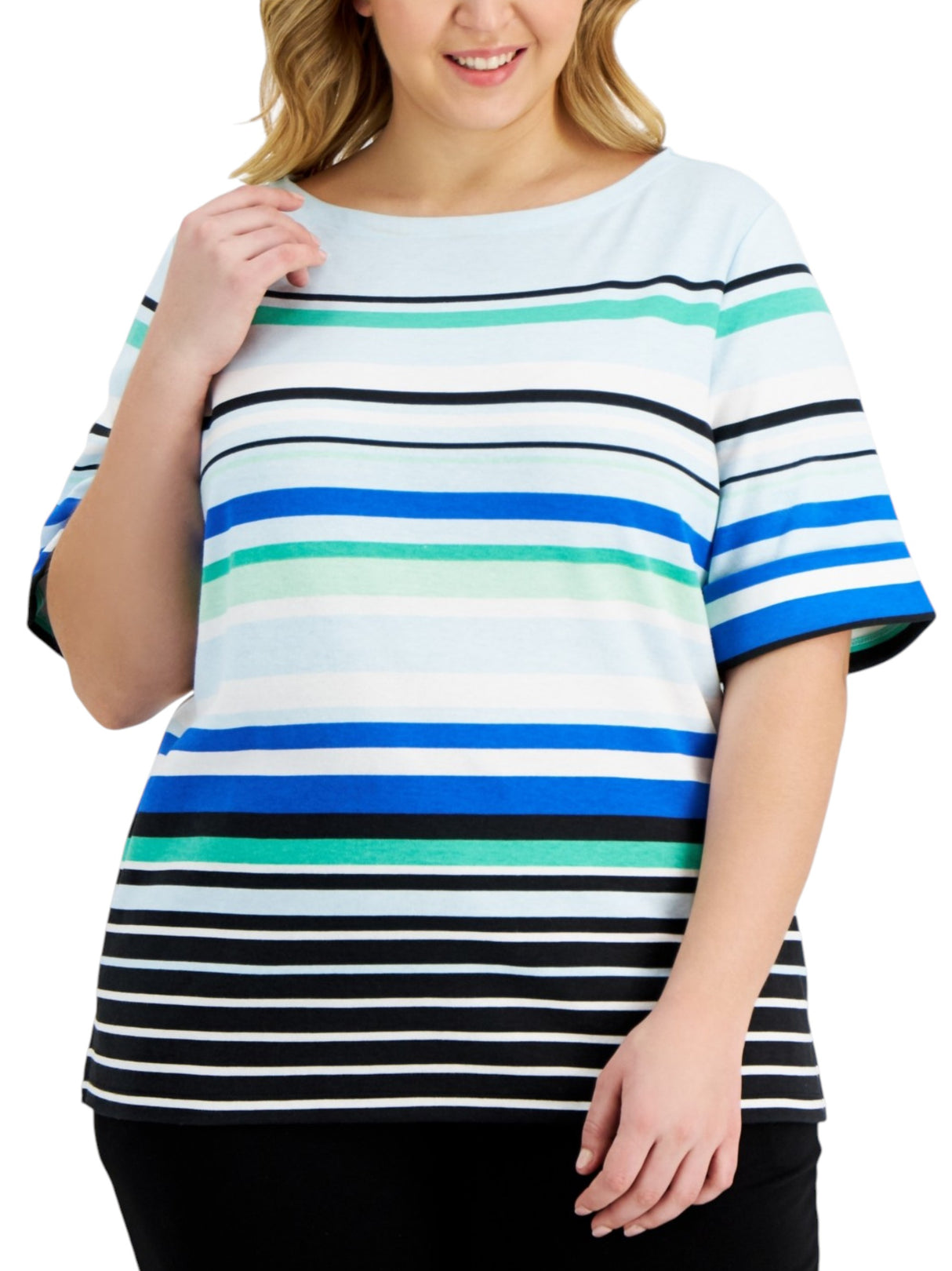 Image for Women's Striped Top,Multi