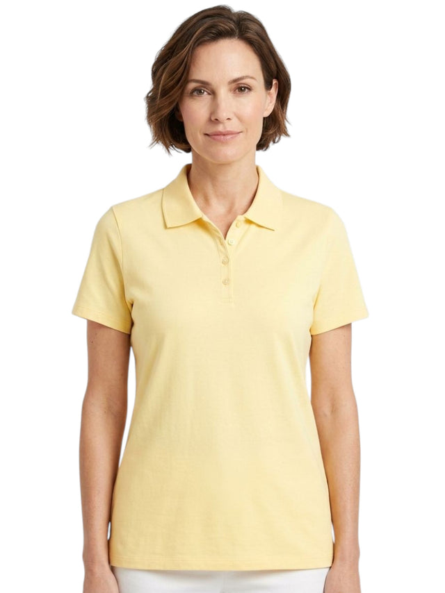 Image for Women's Plain Solid Top,Yellow