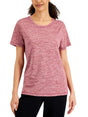 Image for Women's Heather Sport Top,Burgundy
