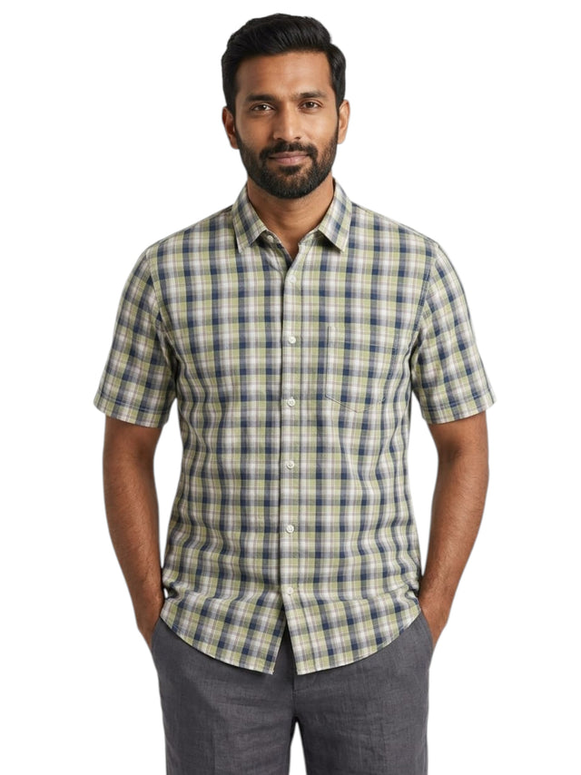 Image for Men's Plaid Dress Shirt,Multi