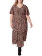 Image for Women's Printed Dress,Multi