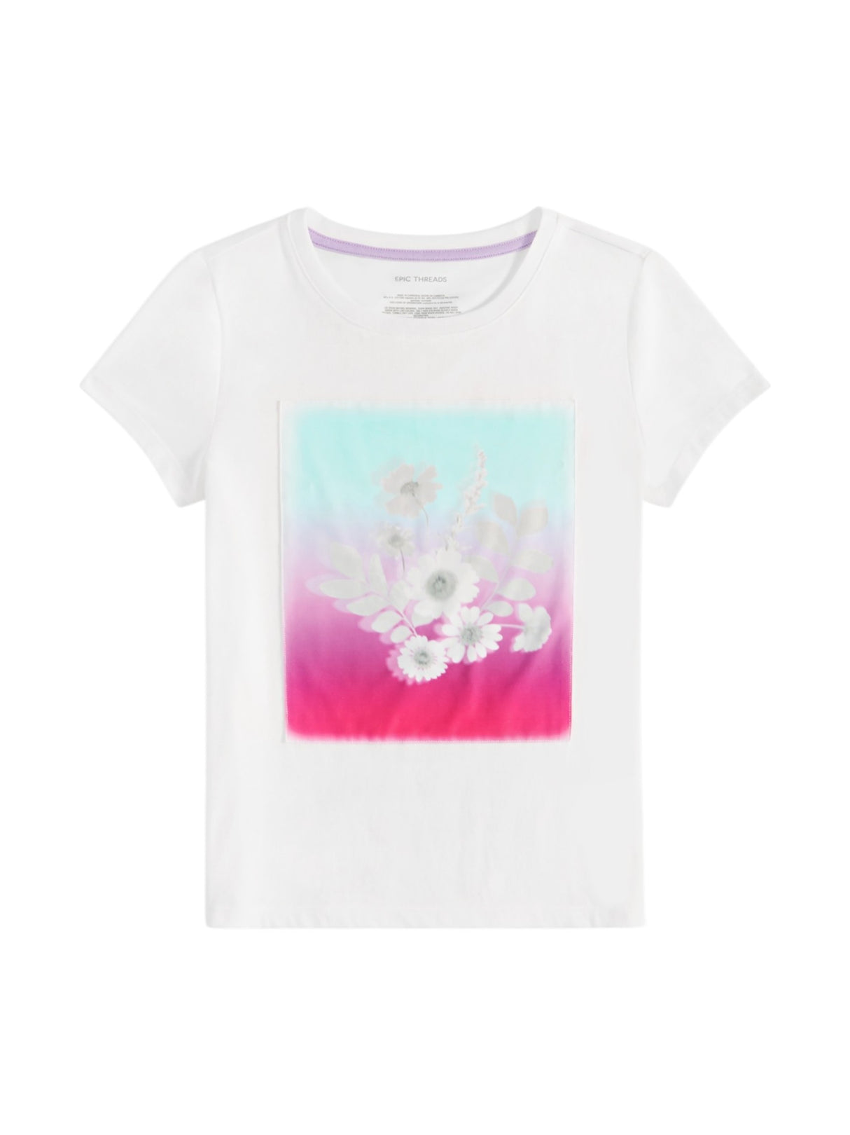 Image for Kids Girl's Printed Top,White