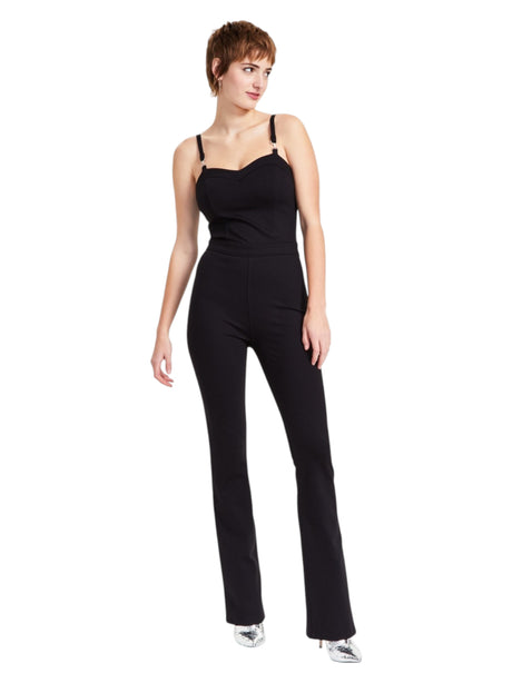 Image for Women's Plain Jumpsuit,Black