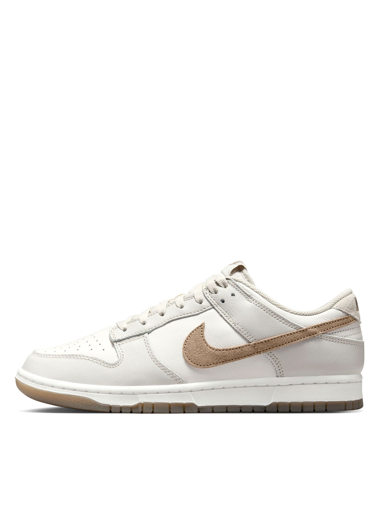 Image for Dunk Low Petro Se Men's Logo Patched Shoes,White