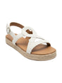 Image for Women's Braided Sandals,White