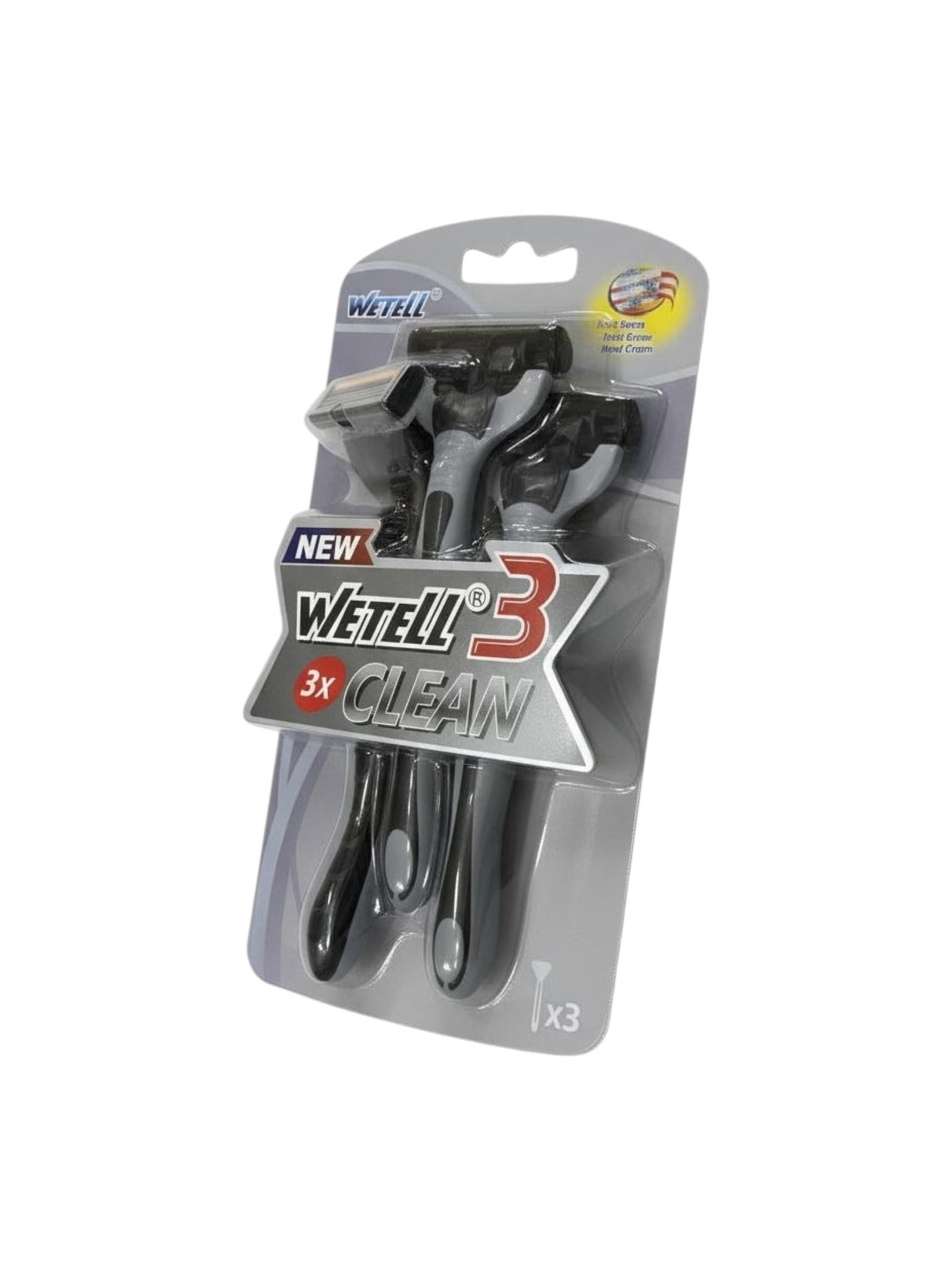 Image for 3 Clean Disposable Razors For Men