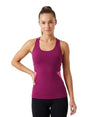 Image for Women's Open Colorblocked Back Top,Mauve