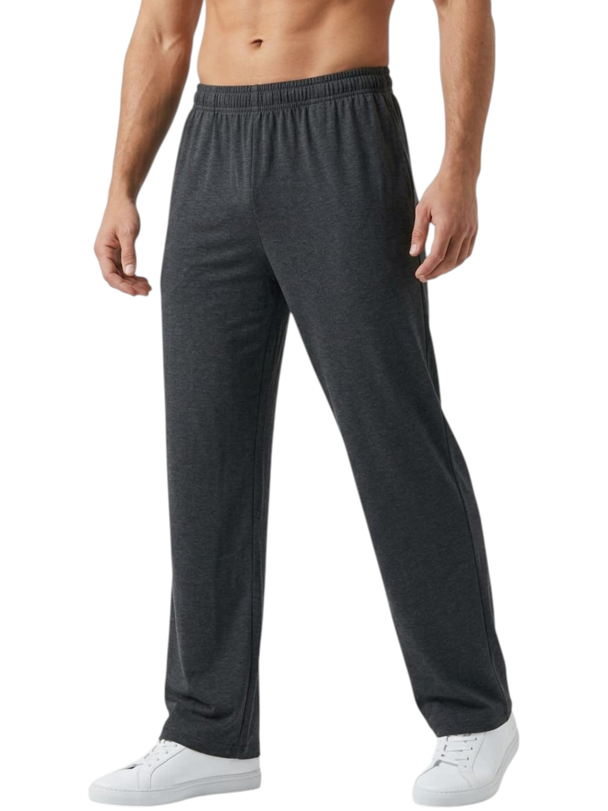 Image for Men's Plain Pant,Dark Grey
