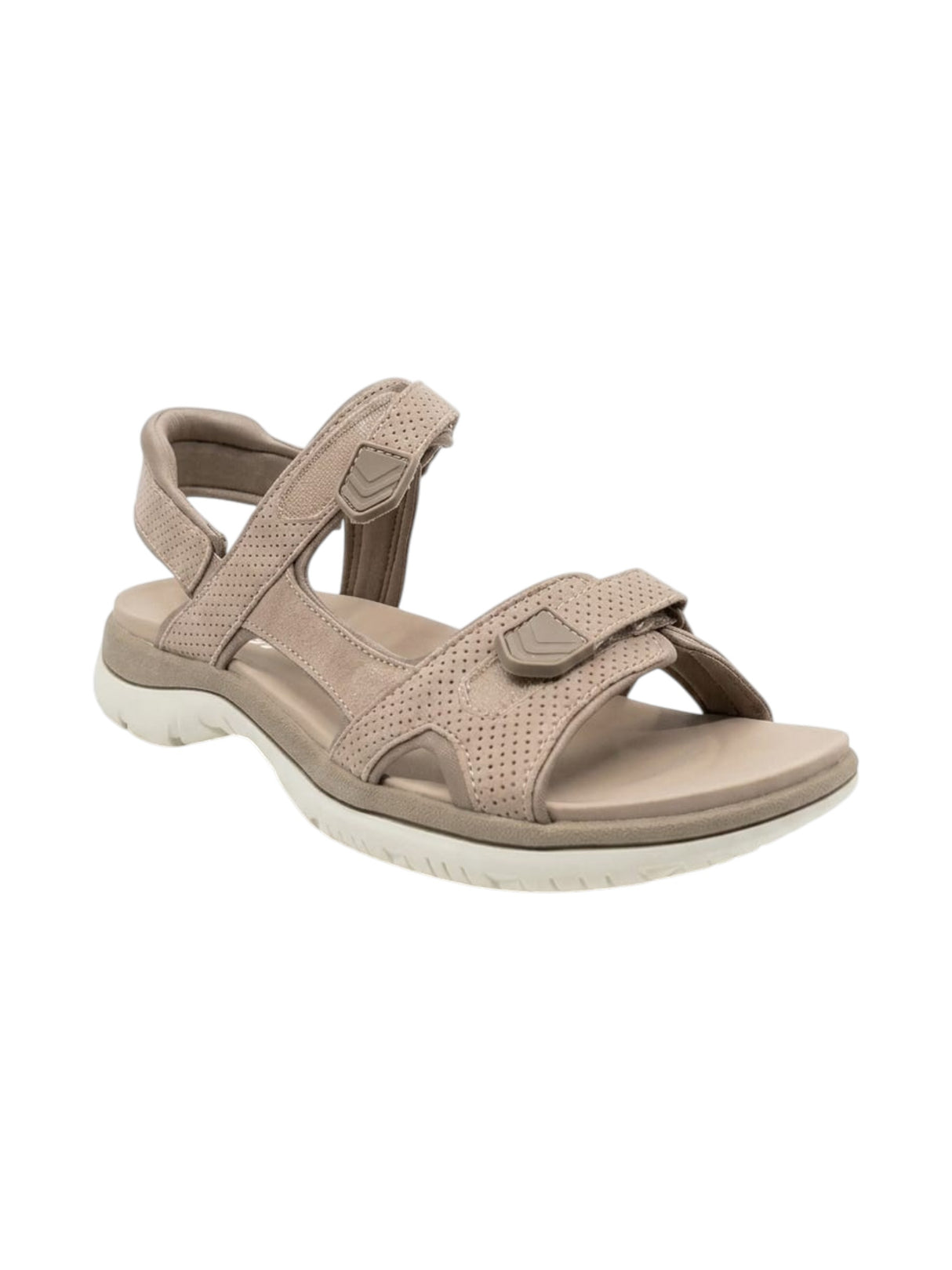 Image for Women's Textured Comfort Sandals,Beige