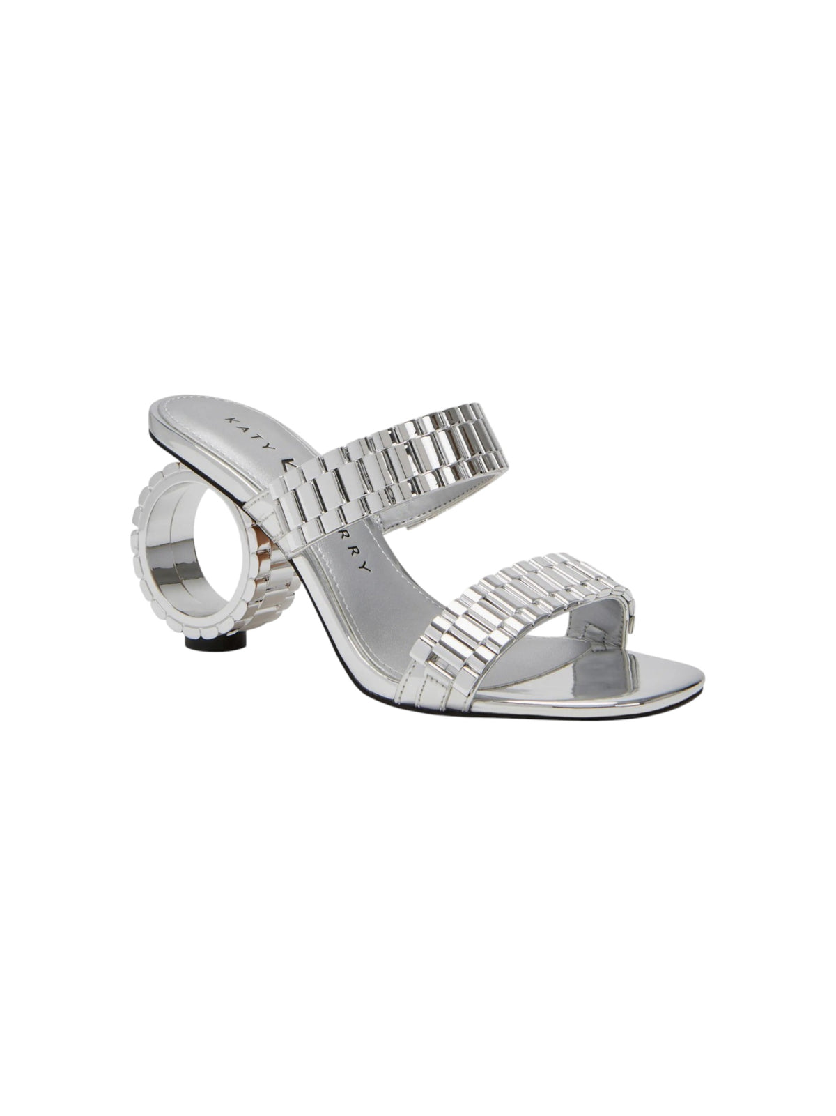 Image for Women's Glowey Heeled Shoes,Silver
