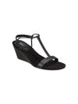 Image for Women's Ribbed Heeled Shoes,Black