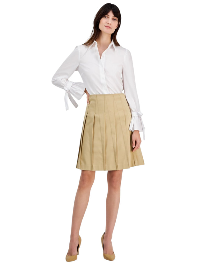 Image for Women's Plain Skirt,Beige