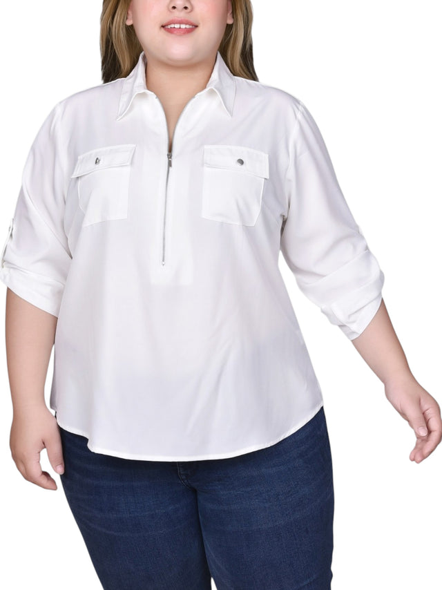 Image for Women's Plain Top,White