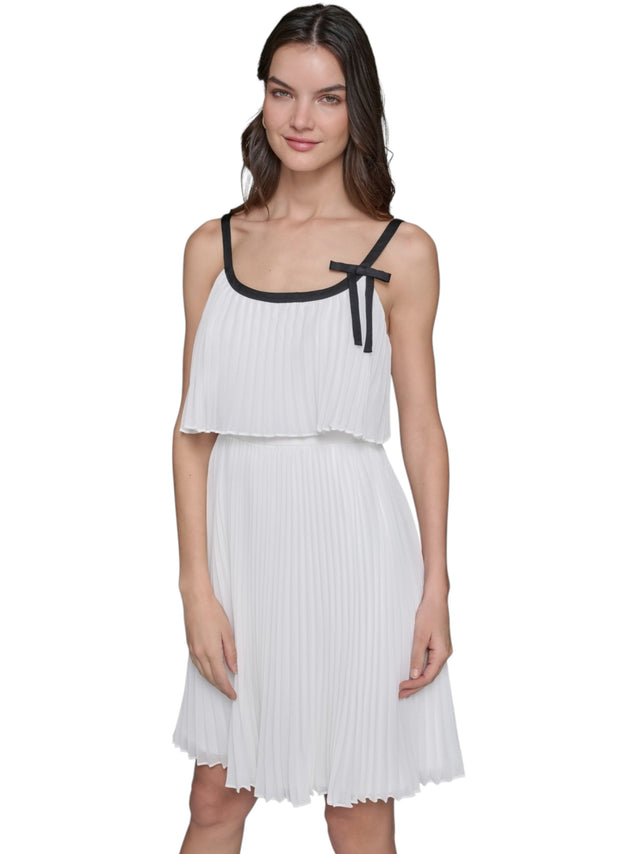 Image for Women's Ruffled Dress,White
