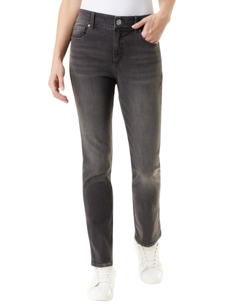 Image for Women's Plain Jeans,Black