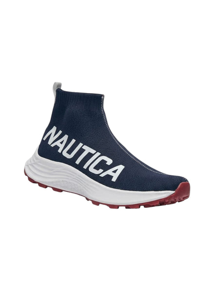 Image for Men's Knitted Running Shoes,Navy