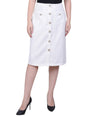 Image for Women's Textured Skirt,White