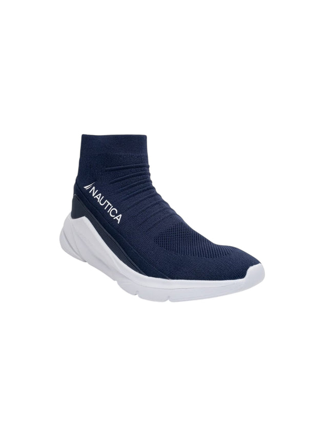 Image for Men's Knitted Running Shoes,Navy