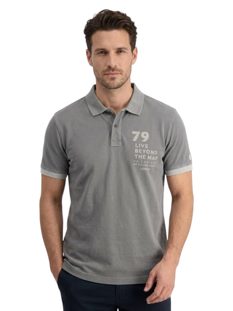Image for Men's Printed Top,Grey