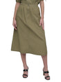 Image for Women's Textured Skirt,Olive