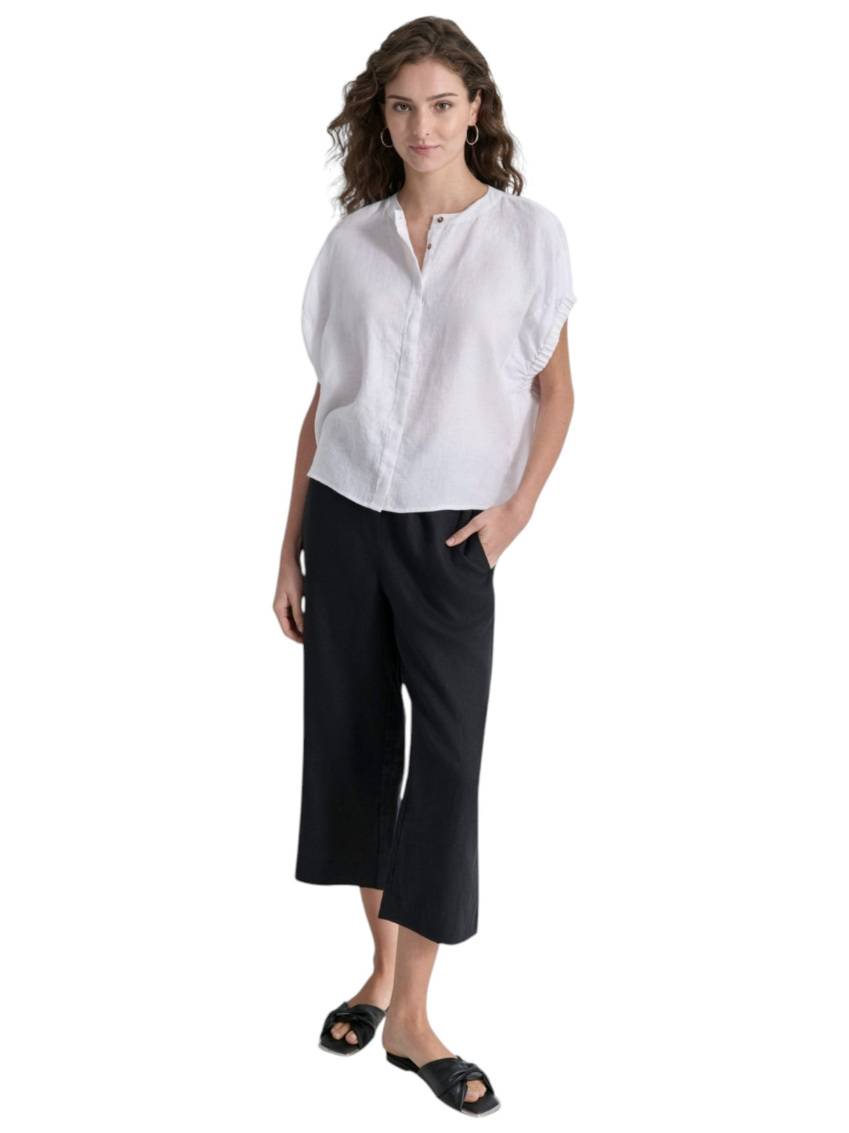 Image for Women's Plain Top,White