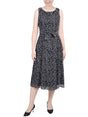 Image for Women's Dotted Dress,Black