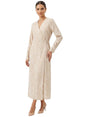 Image for Women's Printed Dress,Beige