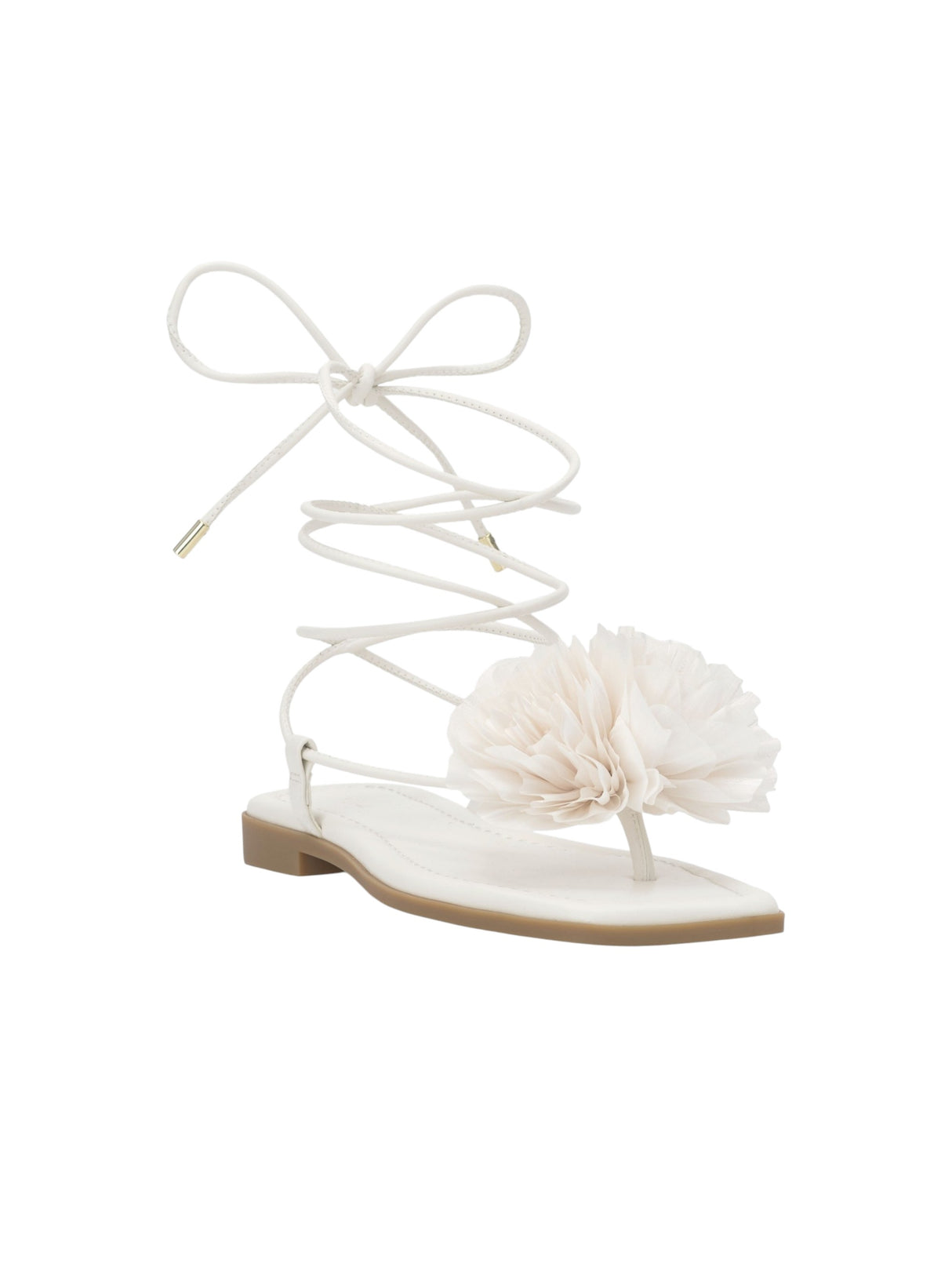 Image for Women's Flour Front Wrapped Sandals,White