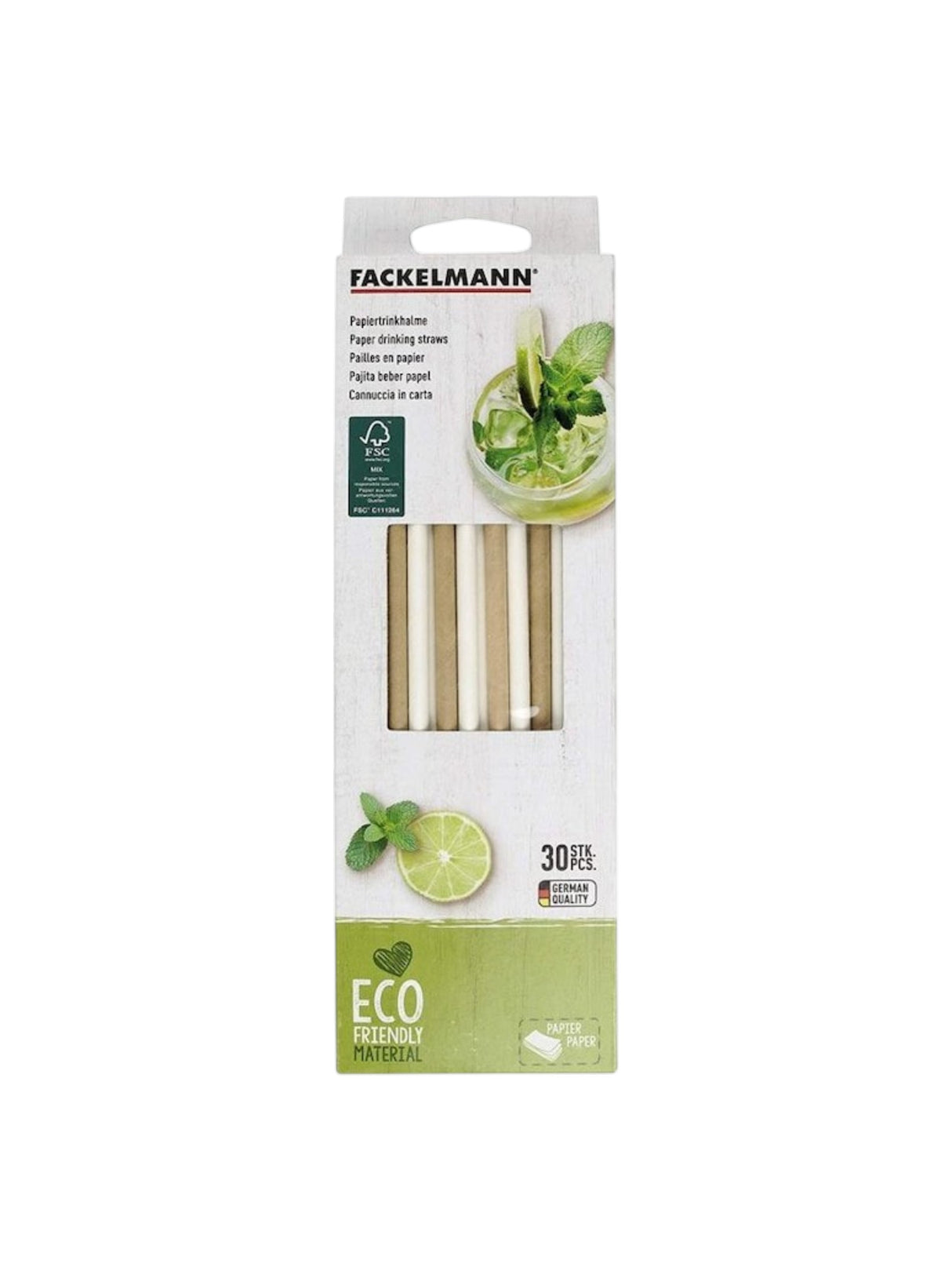 Image for Eco Paper Drinking Straws