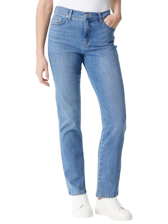 Image for Women's Plain Solid Jeans,Blue