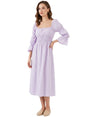 Image for Women's Smocked Dress,Purple