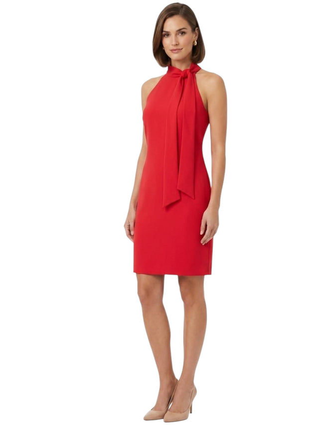 Image for Women's Textured Dress,Red
