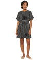 Image for Women's Printed Dress,Black/White