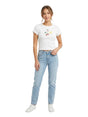 Image for Women's Printed Top,White