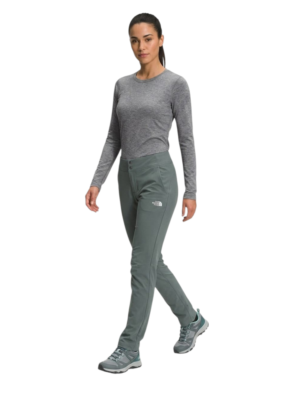 Image for Women's Plain Pant,Grey