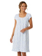 Image for Women's Printed Sleepwear Robe,Light Blue