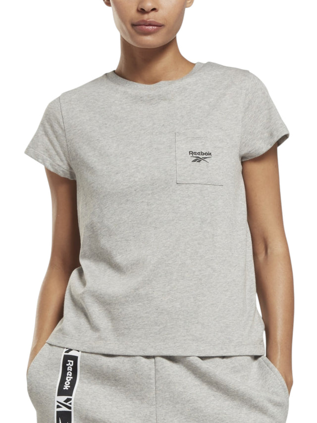 Image for Women's Logo Printed Top,Grey