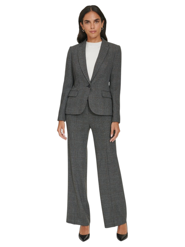 Image for Women's Textured Pant&Belt,Dark Grey