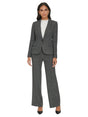 Image for Women's Textured Pant&Belt,Dark Grey