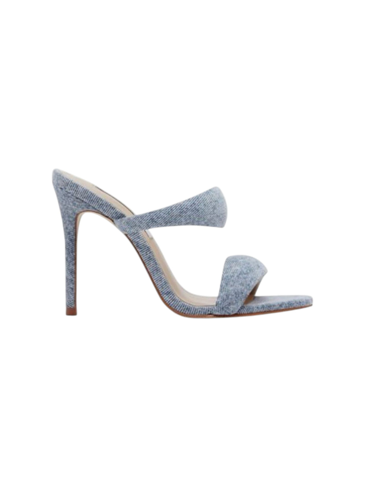 Image for Women's Textured Heeled Shoes,Blue